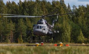 Video captures moment when Mi-8 helicopter crashes and catches fire