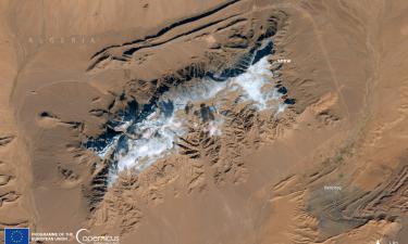 NASA astronaut finds a mysterious white spot in the Sahara; understand what happened