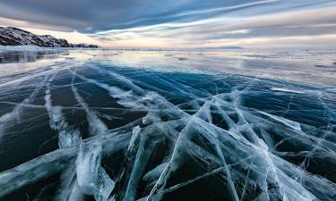 Woman sets record swimming for 122 meters underneath Lake Baikal ice