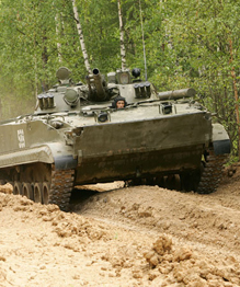 Russia's armored vehicle BMP-3