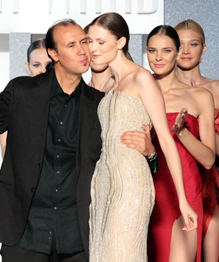 Tony Ward's collection of gowns